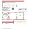 Peru Banco de Comercio bank statement Excel and PDF template