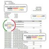Peru Citibank bank statement Excel and PDF template