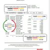 Philippines Asia United Bank (AUB) account statement Excel and PDF template