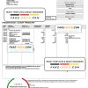 Malaysia Bank Muamalat bank account statement, Word and PDF template