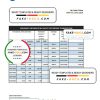 Qatar Islamic bank statement, Excel and PDF template