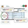 Romania Banca Transilvania bank statement, Excel and PDF template