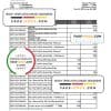 Saint Kitts and Nevis SKNA bank statement, Excel and PDF template