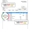 Pakistan Askaribank bank statement, Word and PDF template