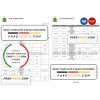 Pakistan Bank Al Habib bank statement, Word and PDF template, 2 pages