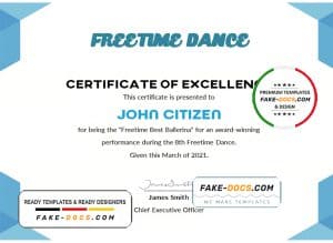 USA Best Performance Certificate template in Word and PDF format USA Best Performance Certificate template in Word and PDF format