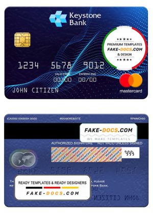 Nigeria Keystone bank mastercard, fully editable template in PSD format Nigeria Keystone bank mastercard, fully editable template in PSD format