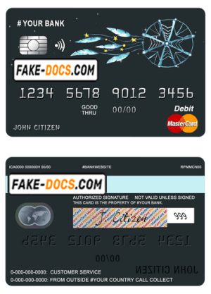 awesome dreamcatcher universal multipurpose bank mastercard debit credit card template in PSD format, fully editable