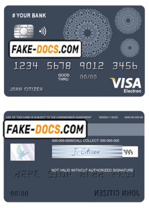 mandala dream universal multipurpose bank visa electron credit card template in PSD format, fully editable