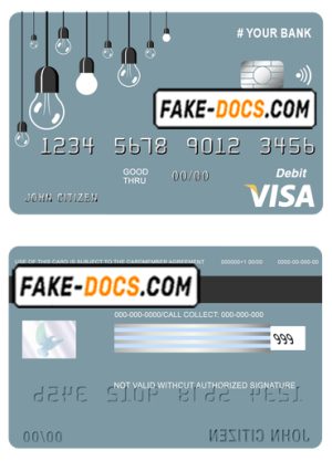king lamp universal multipurpose bank visa credit card template in PSD format, fully editable king lamp universal multipurpose bank visa credit card template in PSD format, fully editable