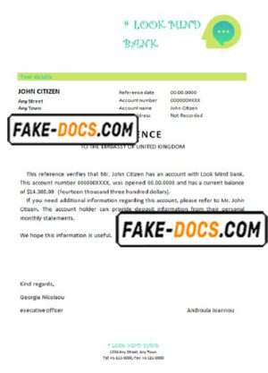 look mind bank template of bank reference letter, Word and PDF format (.doc and .pdf) look mind bank template of bank reference letter, Word and PDF format (.doc and .pdf)