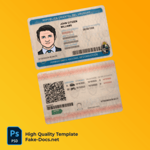 Uruguay driver license psd template docs 300x300 - driver licence, passport, utility bill psd temolate