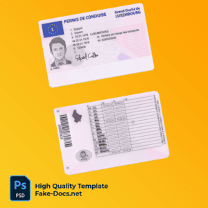 Luxembourg dl docs 300x300 - driver licence, passport, utility bill psd temolate
