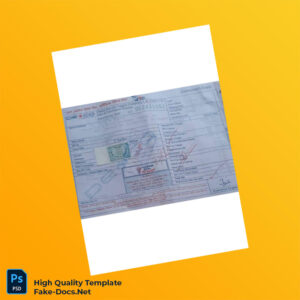 Bangladesh Dhaka Electric Supply Company Ltd Editable Electricity Bill Template in Word and PDF formats