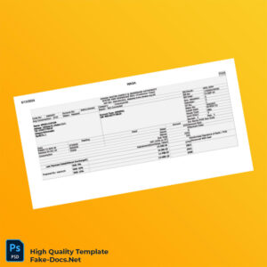Bangladesh Dhaka Water Supply Sewerage Authority Editable Water Bill Template in Word and PDF formats Bangladesh Amber IT Editab 3 page