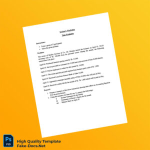 Bangladesh Quality Services Co Editable Workshop Problem Template in Word and PDF formats