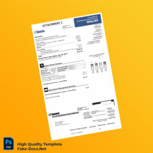 Canada City of Toronto Editable Utility Account Guide Template in Word and PDF formats 3 page Canada City of Toronto Editable Utility Account Guide Template in Word and PDF formats 3 page
