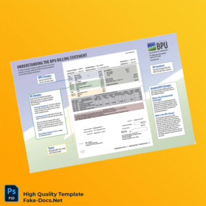 Editable Billing Statement Template in Word and PDF formats Editable Billing Statement Template in Word and PDF formats