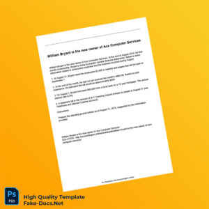 Editable Business Document Template in Word and PDF formats Editable Business Document Template in Word and PDF formats