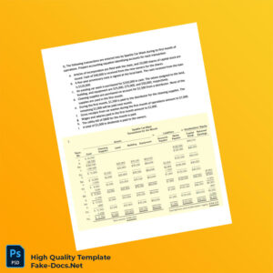 Editable Class Activity – Accounting Equation Template in Word and PDF formats 2 page Editable Class Activity – Accounting Equation Template in Word and PDF formats 2 page