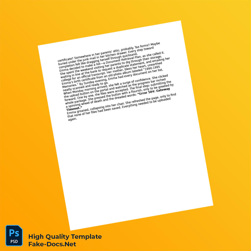 Editable Document Template in Word and PDF formats 2 page Editable Document Template in Word and PDF formats 2 page