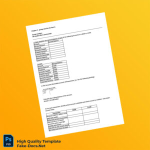 Editable Group Exercise – A – Solution Template in Word and PDF formats 3 page