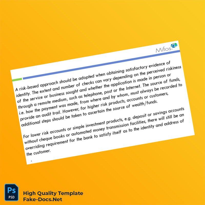 Editable Know Your Customer Template in Word and PDF formats 8 page Editable Know Your Customer Template in Word and PDF formats 8 page