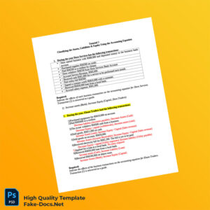 Editable Tutorial Document Template in Word and PDF formats 3 page Editable Tutorial Document Template in Word and PDF formats 3 page