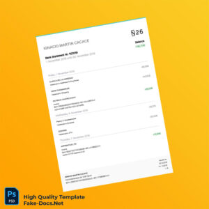 Empty Template in Word and PDF formats 6 page