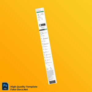 Ethiopia Ethiopian Electric Utility Editable Receipt Template in Word and PDF formats 2 page Ethiopia Ethiopian Electric Utility Editable Receipt Template in Word and PDF formats 2 page