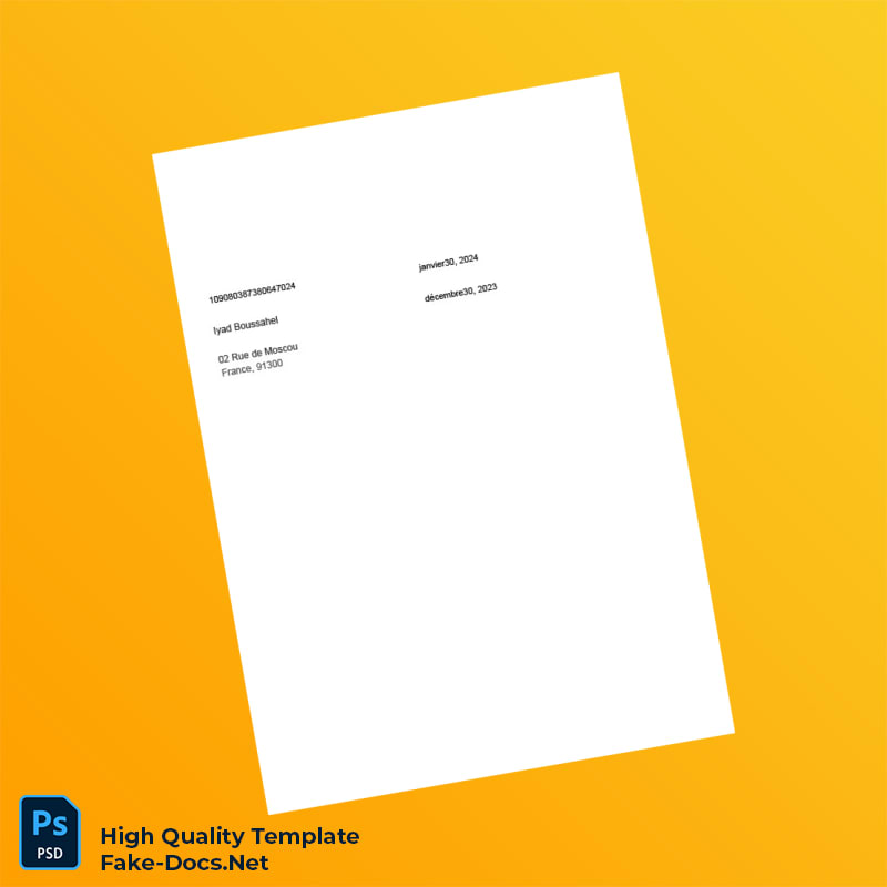 France ABC Powers Inc Editable Electricity Bill Template in Word and PDF formats France ABC Powers Inc Editable Electricity Bill Template in Word and PDF formats