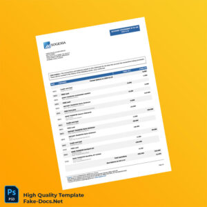 France Sogexia Bank Statement Template in Word and PDF formats France Sogexia Bank Statement Template in Word and PDF formats