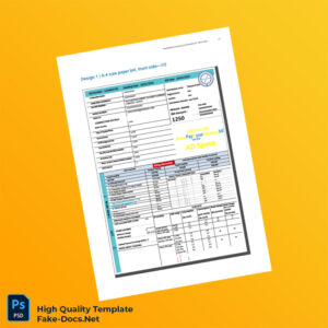 India Editable Electricity Bill Template in Word and PDF formats 6 page