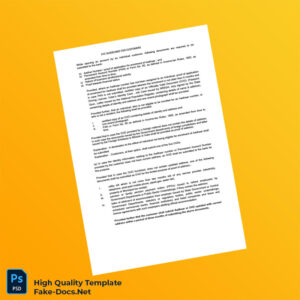 India Editable KYC Guidelines Template in Word and PDF formats