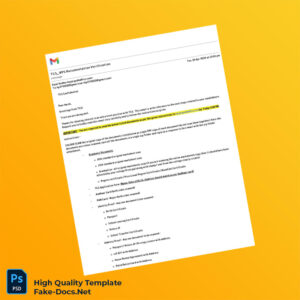 India TCS Editable Documentation Verification Template in Word and PDF formats 2 page