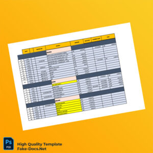 Malaysia Editable Invoice Template in Word and PDF formats 5 page