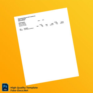 Nepal Divya Darshan Saving and Credit Co-operative Ltd Bank Statement Template in Word and PDF formats