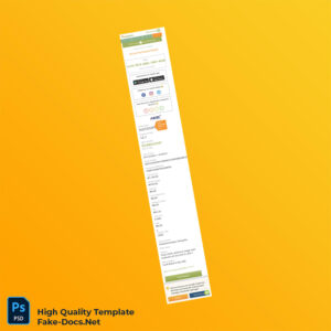 Nigeria AEDC Editable Electricity Bill Template in Word and PDF formats