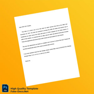 Philippines Editable Letter Template in Word and PDF formats