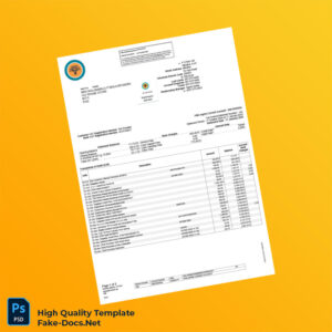 South Africa Bank Statement Template in Word and PDF formats 5 page South Africa Bank Statement Template in Word and PDF formats 5 page