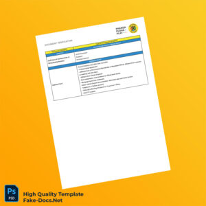 South Africa Editable Document List Template in Word and PDF formats