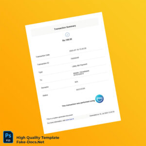 Sri Lanka iPay Editable Utility Bill Payment Template in Word and PDF formats