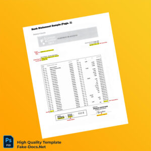 USA Brennan Center Bank Statement Template in Word and PDF formats USA Brennan Center Bank Statement Template in Word and PDF formats