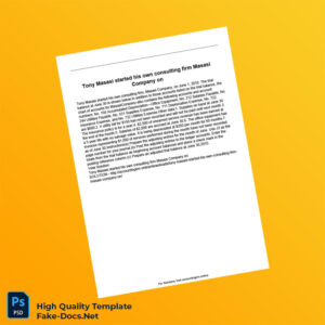 USA Editable Consulting Firm Document Template in Word and PDF formats USA Editable Consulting Firm Document Template in Word and PDF formats