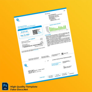 USA FPL Editable Electric Bill Template in Word and PDF formats 2 page USA FPL Editable Electric Bill Template in Word and PDF formats 2 page