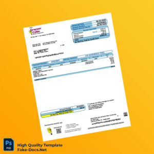 USA Grayson-Collin Electric Cooperative Editable Electricity Bill Template in Word and PDF formats 2 page USA Grayson-Collin Electric Cooperative Editable Electricity Bill Template in Word and PDF formats 2 page