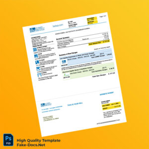 USA Los Angeles Department of Water and Power Editable Bill Template in Word and PDF formats 4 page USA Los Angeles Department of Water and Power Editable Bill Template in Word and PDF formats 4 page