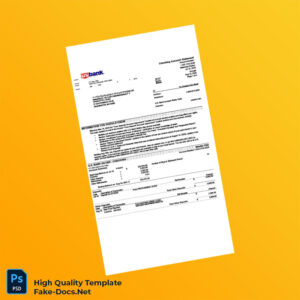 USA20U20S20Bank20Checking20Account20Statement20Template20in20Word20and20PDF20formats 300x300 - driver licence, passport, utility bill psd temolate