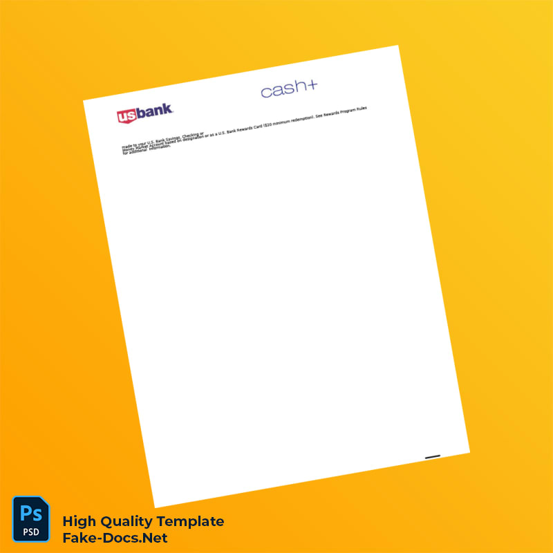 USA US Bank Credit Card Statement Template in Word and PDF formats 7 page USA US Bank Credit Card Statement Template in Word and PDF formats 7 page