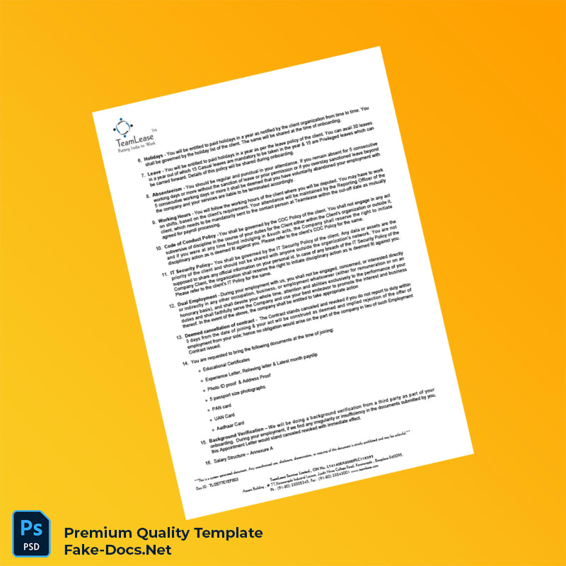 Aman Singla Ol Employment Verification Letter Template (Word & PDF) 6 page Aman Singla Ol Employment Verification Letter Template (Word & PDF) 6 page